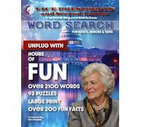 Vice Presidents and Second Ladies: United States Edition - Word Search Puzzles for Adults and Seniors:: 93 Large Print Word Search Puzzles WITH More ... Ladies! (Global History Word Search Puzzles)