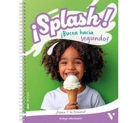 Vicens Vives - Cuaderno de Vacaciones Splash 1 6-7 Años - Actividades de Verano para Repaso de 1º rumbo a 2º de Primaria - Lengua, Matemáticas, Inglés y Más - Juegos Educativos y Retos para Niños