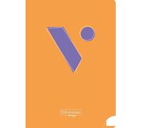 Vicens Vives - Cuaderno Grapa A4 Cuadricula Pautada 4x4mm - 48 Hojas con Margen Morado, Papel Extraopaco 80g, QR Educativo - Libreta Escolar con ... Apertura Plana y Adaptable (LIBRETAS)