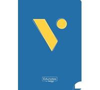 Vicens Vives - Cuaderno Grapa A4 Cuadricula Pautada 4x4mm - 48 Hojas con Margen Morado, Papel Extraopaco 80g, QR Educativo - Libreta Escolar con ... Apertura Plana y Adaptable (LIBRETAS)