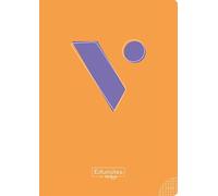 Vicens Vives - Cuaderno Grapa A4 Cuadriculado 4mm - 48 Hojas con Margen Morado, Papel Extraopaco 80g, QR Educativo - Libreta Escolar Cuadrícula 4x4, Apertura Plana. Hecho en España (LIBRETAS)