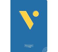 Vicens Vives - Cuaderno Grapa A4 Cuadriculado 4mm - 48 Hojas con Margen Morado, Papel Extraopaco 80g, QR Educativo - Libreta Escolar Cuadrícula 4x4, Apertura Plana. Hecho en España (LIBRETAS)