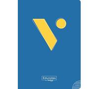 Vicens Vives - Cuaderno Grapa A4 Hojas Blancas - 48 Hojas Lisas, Papel Extraopaco 80g, QR Educativo - Libreta Escolar A4 sin Rayado, Apertura Plana ideal para Escritura o Dibujo (LIBRETAS)