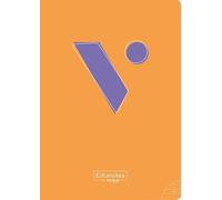Vicens Vives - Cuaderno Grapa A4 Rayado 7mm - 48 Hojas con Margen Morado, Papel Extraopaco 80g, QR Educativo - Libreta Escolar de Rayas A4, Apertura Plana y Adaptable (LIBRETAS)