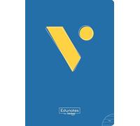 Vicens Vives - Cuaderno Grapa A4 Rayado 7mm - 48 Hojas con Margen Morado, Papel Extraopaco 80g, QR Educativo - Libreta Escolar de Rayas A4, Apertura Plana y Adaptable (LIBRETAS)