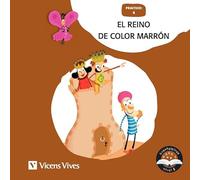 Vicens Vives - El Reino de Color Marrón - Cuentos infantiles 5 años, 6 años para mejorar lectoescritura. Aprende la Letra R con Cuentos Divertidos - Cuentaletras Nivel 2