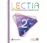 Vicens Vives - LECTIA 2 - Cuaderno de Comprensión Lectora para Secundaria - Mito, Romance y Anuncio Publicitario - Escritura Guiada, Gramática y Pensamiento Crítico - Acceso a Contenido Digital