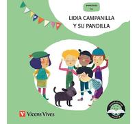 Vicens Vives - Lidia Campanilla y su Pandilla - Cuentos infantiles 5 años, 6 años para mejorar lectoescritura. Cuentaletras Nivel 2 - Lectura inicial con la letra Ll