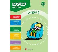 Vicens Vives - Logico Piccolo. Lengua 5 (6-8 años) - Actividades de lenguaje y lectura para primaria. Requiere soporte Piccolo (no incluido)