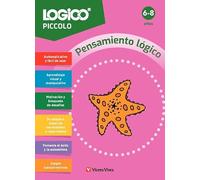 Vicens Vives - Logico Piccolo. Pensamiento lógico (6-8 años) - Juego educativo de lógica y razonamiento para niños. Requiere soporte Piccolo (no incluido)