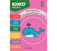 Vicens Vives - Logico Piccolo. Percepción y reconocimiento visual (6-8 años) - Juego educativo de atención y lógica visual. Requiere soporte Piccolo (no incluido)