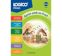 Vicens Vives - LOGICO PRIMO - Apren Amb En Fred (5-6 Anys) | Llibre De Activitats 5 Anys | Llibre Joc D’Hivern Amb Passatemps, Enigmes I Lectures Comprensives 6 Per Nens I Nenes (LOGICO PRIMO CATALÀ)