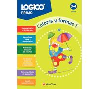 Vicens Vives - LOGICO PRIMO Colores y Formas 1 (3-4 años) - Actividades de Lógica y Observación - Soporte no incluido