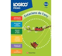 Vicens Vives - LOGICO PRIMO Estacions de l’Any (5-6 anys) - Joc Educatiu amb Fitxes per Desenvolupar Habilitats - Suport No Inclòs