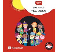 Vicens Vives - Los Kimos y las Quecas - Cuentos infantiles 5 años, 6 años para mejorar lectoescritura. Aprende las Letras C, K y Q con Cuentos Divertidos - Cuentaletras Nivel 2