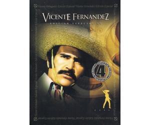 VICENTE FERNANDEZ EDICION ESPECIAL #2 4PACK:TU CAMINO Y EL MIO/JALISCO NUNCA PIERDE/ENTRE MONJAS ANDA EL DIABLO/COMO MEXICO NO HAY DOS