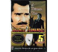 VICENTE FERNANDEZ "EL NUMERO UNO HOMENAJE EN SU DESPEDIDA" (5 EXITOSAS PELICULAS) 1.-MI QUERIDO VIEJO 2.-EL EMBUSTERO 3.-EL SINVERGUENZA 4.-TODO UN HOMBRE 5.-POR TU MALDITO AMOR.