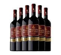 Vicente Gandía Marqués de Chivé Tempranillo Utiel-Requena Crianza 75 cl Vino tinto (Caja de 6 Botellas de 75 cl)