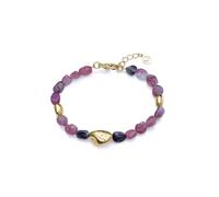 Viceroy - 14077P09019 - Pulsera Fashion de acero ip dorado con piedras para mujer - 14077P09019