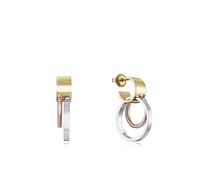 VICEROY - 14087E01019 - Pendientes Viceroy Fashion de acero e ip rosa y dorado para mujer - 14087E01019