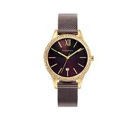 Viceroy 471100-43 - Reloj Analógico para Mujer, Color Rojo/Marrón