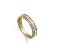 Viceroy Anillo mujer en plata de primera ley con baño de oro 9153A014-30