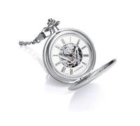 Viceroy Bolsillo Reloj Analógico 50 mm - 41153-02 | Acero Inoxidable · Movimiento de cuerda manual · esfera blanca · estilo vintage