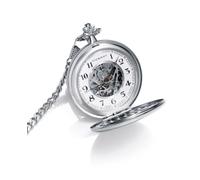 Viceroy Bolsillo Reloj Analógico 50 mm - 41167-02 | Acero Inoxidable · Movimiento de cuerda manual · esfera blanca · estilo vintage