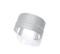 Viceroy Brazalete Fashion Mujer 14316P01000 - Acero Chapado en Plata, Diseño Rígido de Bolas, Colección Laura Escanes