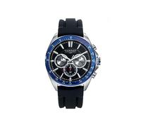 Viceroy Caballero. Cronógrafo. Acero IP Azul. Esfera Negra.