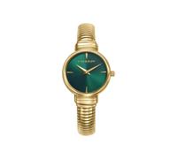 Viceroy Chic 401314-67 - Reloj Mujer Analógico Acero Inoxidable Dorado, Esfera Verde, Cristal Mineral, Brazalete Tubular