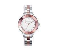 Viceroy Chic - Reloj para Mujer Acero Bicolor Oro Rosa 471246-09
