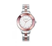 Viceroy Chic - Reloj para Mujer Acero Bicolor Oro Rosa 471246-09