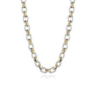Viceroy - Collar Colección de Laura Escanes - de Acero Bicolor con Eslabones Grandes Ip Dorado - Collar de Mujer - Largo 40+5cm de Extensión 75363C01019