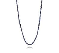 Viceroy Collar de mujer de acero Ip dorado con piedras (14350C9013 ZAFIRO)