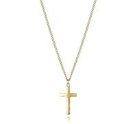 Viceroy | Collar Hombre Bañado en Dorado Cruz | 55 cm | 14342C01012