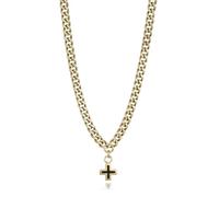 Viceroy | Collar Hombre Bañado en Dorado Cruz | 55 cm | 14393C01012