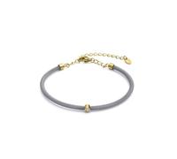 Viceroy Fashion 6482P01000 Pulsera Mujer - Diamante 1 PT, Acero IP Dorado, 5,8 cm
