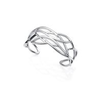 Viceroy Fashion Pulsera Mujer 14153P01000 - Ondas, Acero, Chic, 6cm