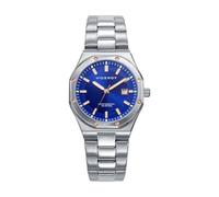 Viceroy Magnum Elegant 401316-37 - Reloj Mujer Analógico Tres Agujas, Acero Inoxidable, Esfera Azul, Calendario, WR 10 ATM