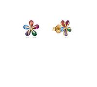 Viceroy - Pendientes Viceroy Jewels de plata de ley con baño de oro y cristales para mujer - 13083E100-99