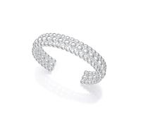 Viceroy Pulsera Fashion Mujer 14318P01000 - Acero Chapado en Plata 999, Diseño de Bolas, Colección Laura Escanes