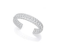 Viceroy Pulsera 14318P01000 – Acero chapado en plata 999, diseño de bolas, Col. Laura Escanes