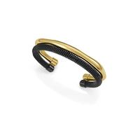 Viceroy Pulsera 14347P01010 Fashion – Acero rígida señora – Dorado y negro