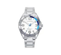 Viceroy Reloj Fashion Niño Comunión 401423-04 - Caja y Brazalete de Acero, Movimiento de Cuarzo Analógico, Pulsera de Acero y Piel Azul de Regalo