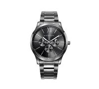 Viceroy Reloj Analógico Multifunción para Hombre de Acero Inoxidable - Movimiento de Cuarzo - Cronógrafo y Calendario - Esfera Gris - Colección Magnum