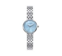 Viceroy Reloj Analógico Mujer de Acero Inoxidable - 22 mm - Movimiento de Cuarzo - Esfera Azul con Circonitas - Resistente al Agua 3 ATM - Colección Chic - 41148-37