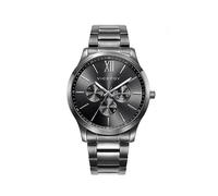 Viceroy Reloj Analógico Multifunción para Hombre de Acero Inoxidable - Movimiento de Cuarzo - Cronógrafo y Calendario - Esfera Gris - Colección Magnum