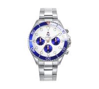 Viceroy Reloj Cronógrafo de Hombre Oficial del Real Madrid Ref. 41161-07 - Estilo Deportivo con Caja de Acero y Brazalete de Acero