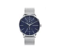 Viceroy Reloj Hombre Analógico Multifunción de Acero Inoxidable - 41 mm - Sub-Esferas Activas - Esfera Azul - Sumergible 5 ATM - Movimiento de Cuarzo - Colección Beat - 46753-37